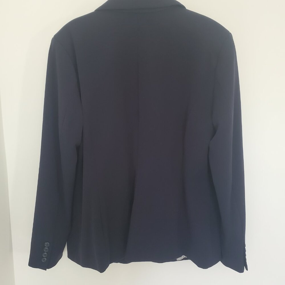 A New Day Navy Blue Single Breasted Lined Blazer size 16 - Picture 2 of 8
